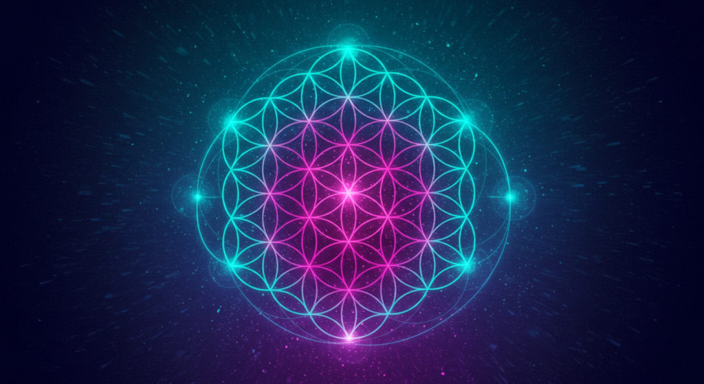 Flor de la vida Energía y Aura